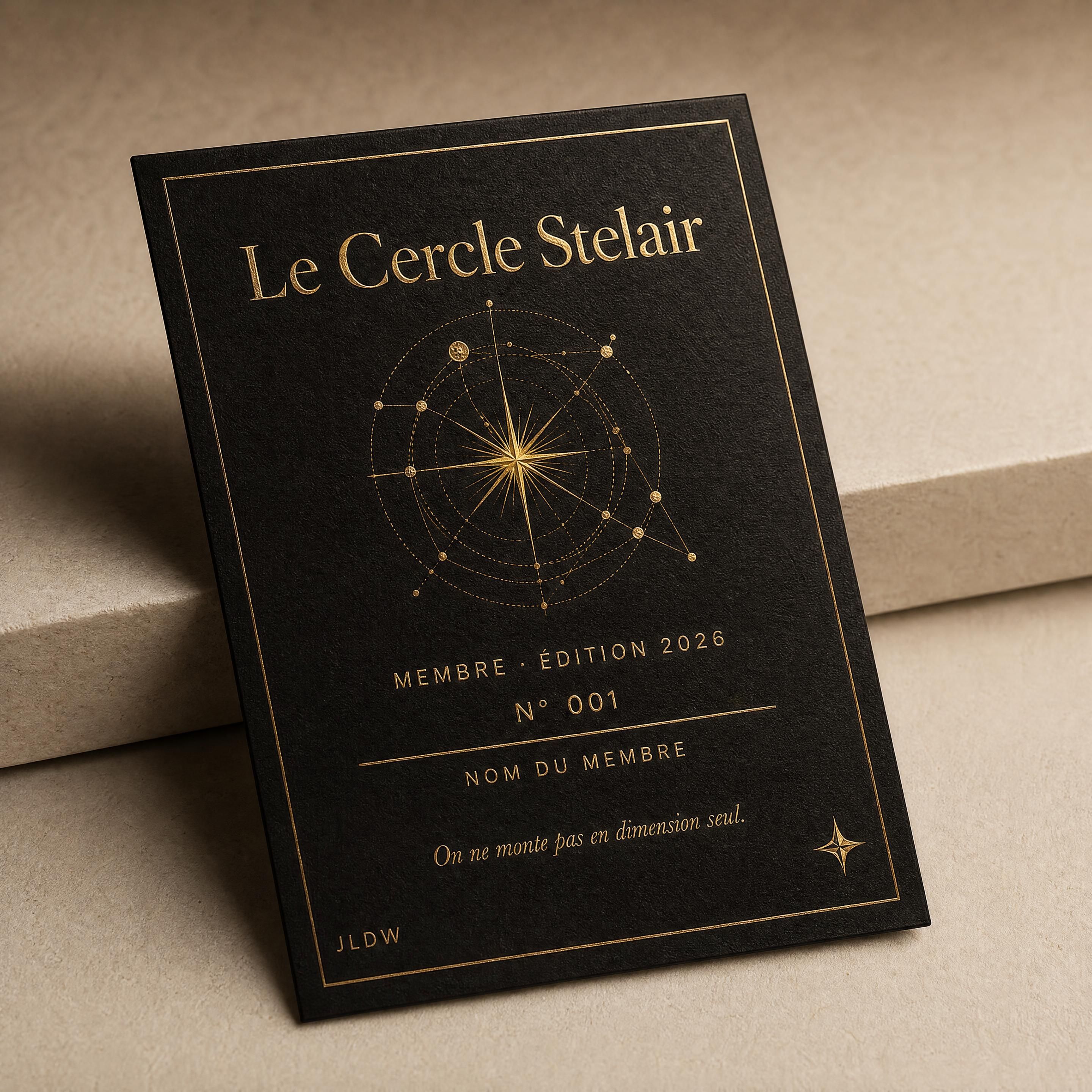 Carte de membre du Cercle Stelair